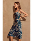 Cora Cowl Neck Midi Dress