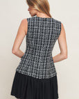 Kim Tweed Mini Dress