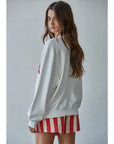 USA Crew Neck Sweatshirt