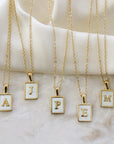Sienna Initial Gold Necklace