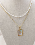 Sienna Initial Gold Necklace