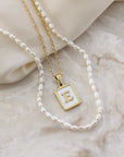 Sienna Initial Gold Necklace