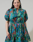 Vicki Short Dress - Plus Size