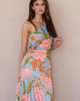 Wren Pleated One Shoulder Dress
