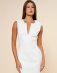 Dora Sleeveless Denim Mini Dress