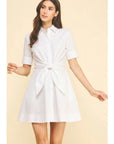 Tacoma Tie-Front Mini Dress