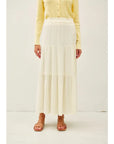 Reverie Smocked Waist Maxi Skirt