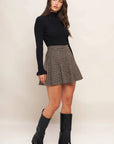 Kornelia Tweed Woven Skirt