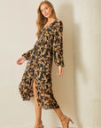 Wyatt Floral Print Dress - Plus Size