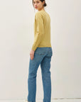 Wool Blended Raglan Sleeve Sweater
