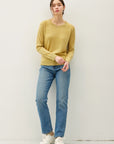 Wool Blended Raglan Sleeve Sweater
