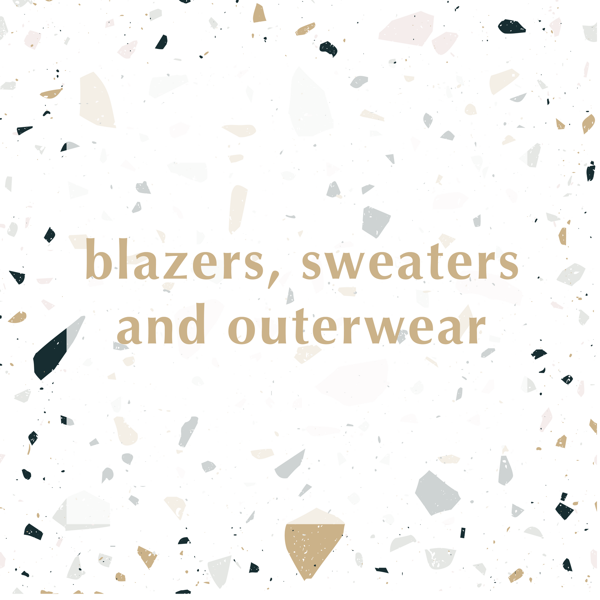 Blazers, Sweaters & Outerwear