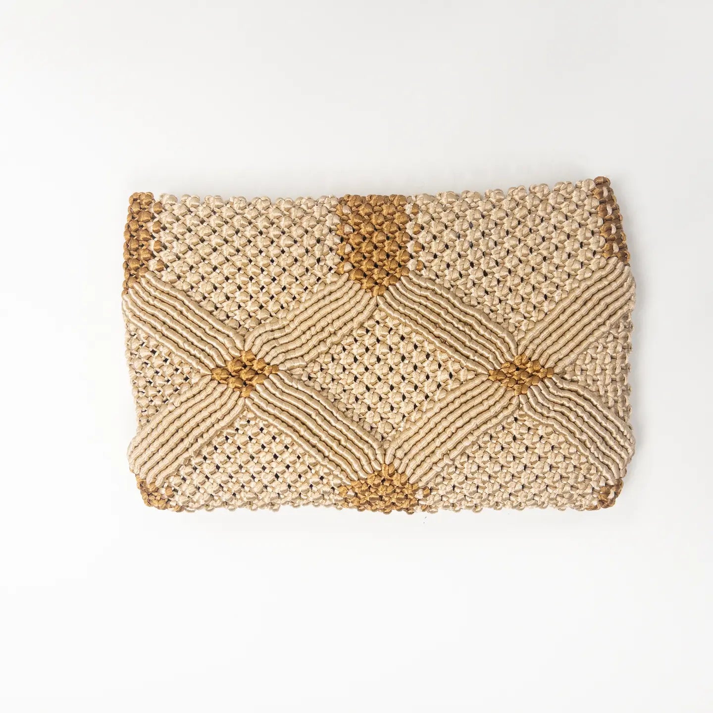 Handmade Macramé Clutch