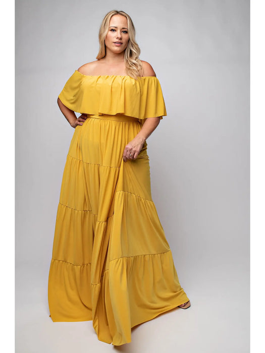 Louise Maxi Dress - Plus Size