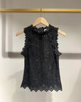 Serena Sleeveless Lace Top