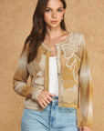 Carla Floral Detail Cardigan
