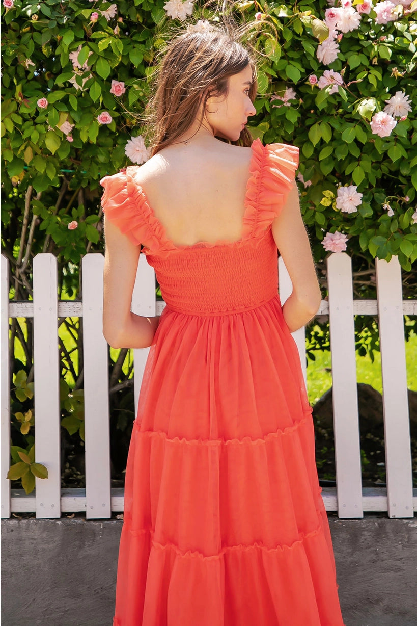 Mila Tiered Tulle Dress- FINAL SALE ITEM