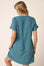 Brenda V-Neck Mini Dress - Plus Size