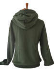 Athena Asymmetric Full Zip Hoodie by Wanakome