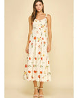 Poppy Floral Tiered Maxi Dress