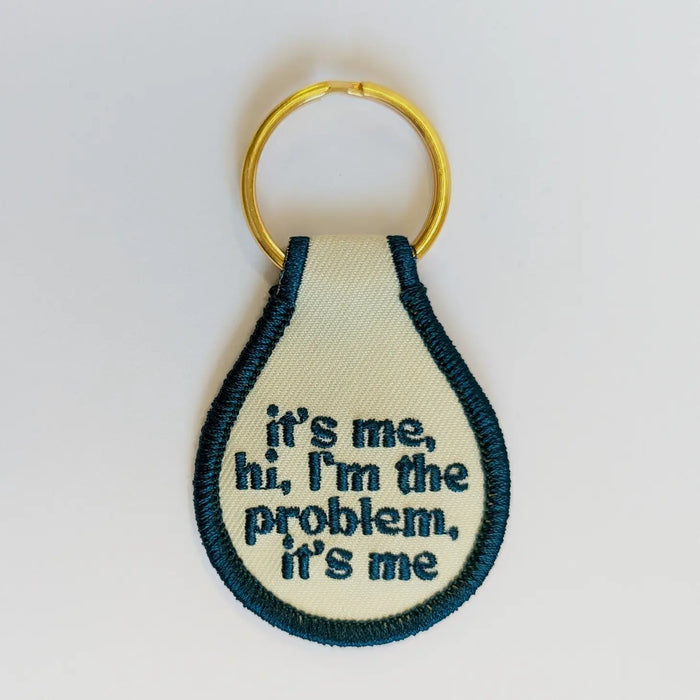 Embroidered Key Tag
