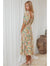 Lilit Floral Puff Sleeve Midi Dress
