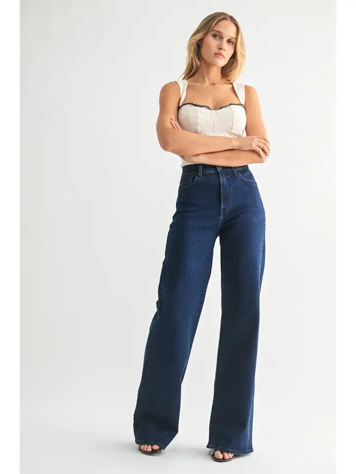 Paige Palazzo Denim Jeans