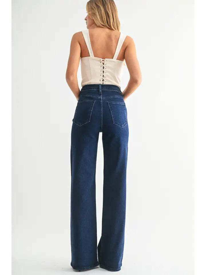 Paige Palazzo Denim Jeans