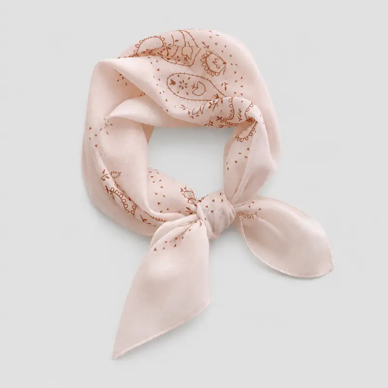 Pim Pink Ditsy Floral Scarf