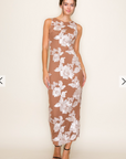 Maya Floral Midi Dress