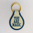 Embroidered Key Tag