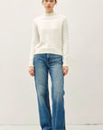 Alyssa Mockneck Classic Sweater