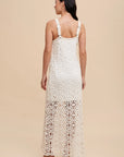 Amelia Crochet Maxi Tank Dress