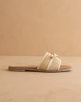 Andie Raffia Slide