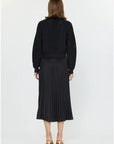 Yemi Pullover Sweater and Pleated Dress Set