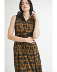 Palmer Buttondown Midi Dress