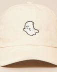 Ghost Embroidered Baseball Cap