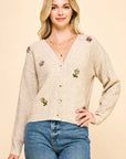 Bella Floral Cardigan