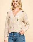 Bella Floral Cardigan