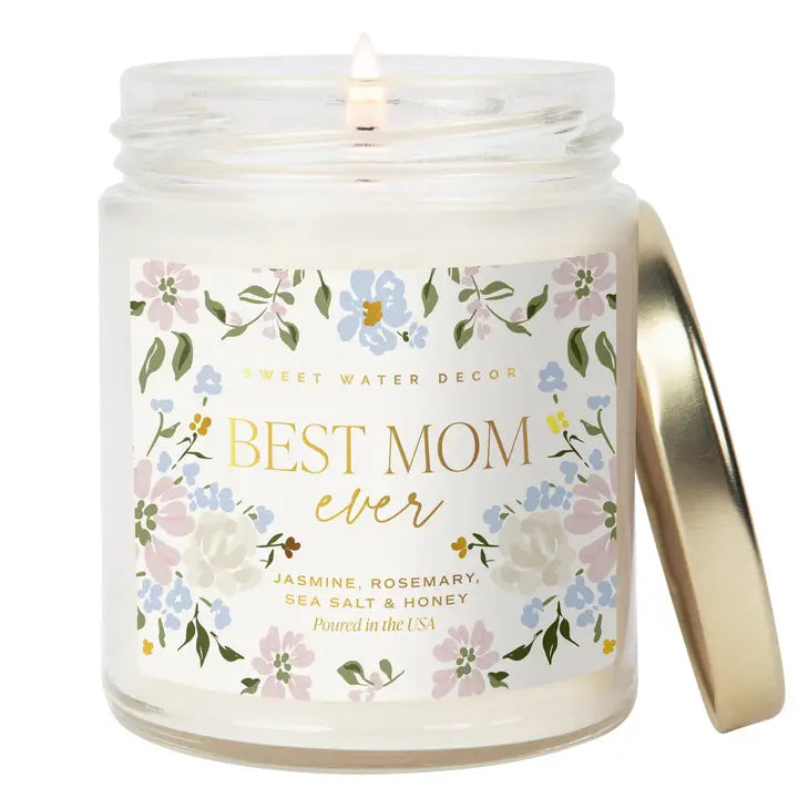 Best Mom Ever Candle - 9 oz Soy Candle