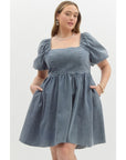 Beth Babydoll Dress - Plus Size