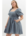 Beth Babydoll Dress - Plus Size