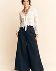 Caroline Dot Wide Leg Pant
