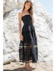 Bellagio Eyelet Lace Midi Dress