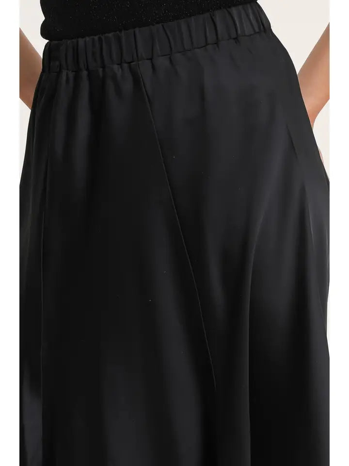 Tiare Thick Satin Skirt