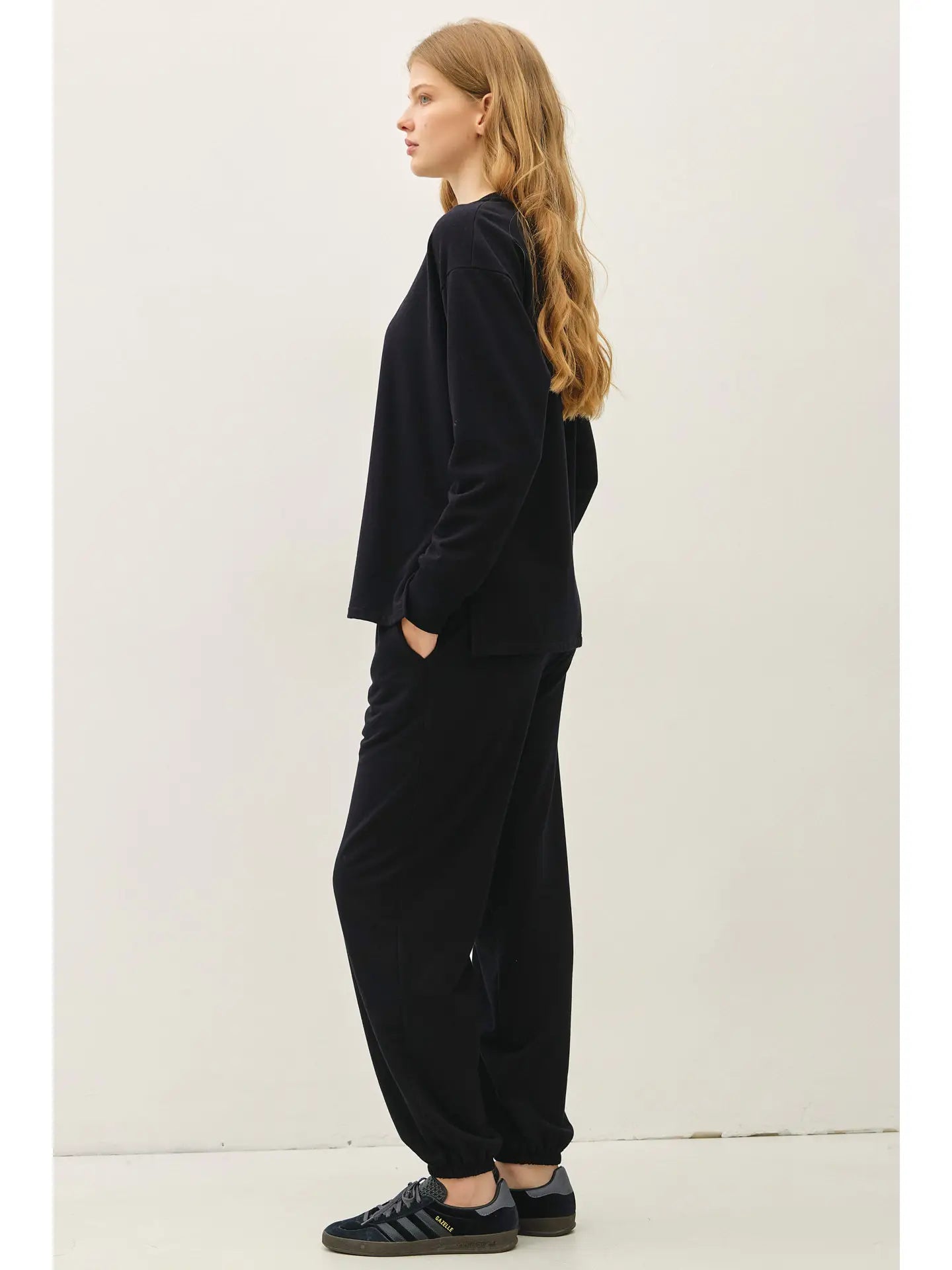 Shiloh Sweatfleece Boxy Top