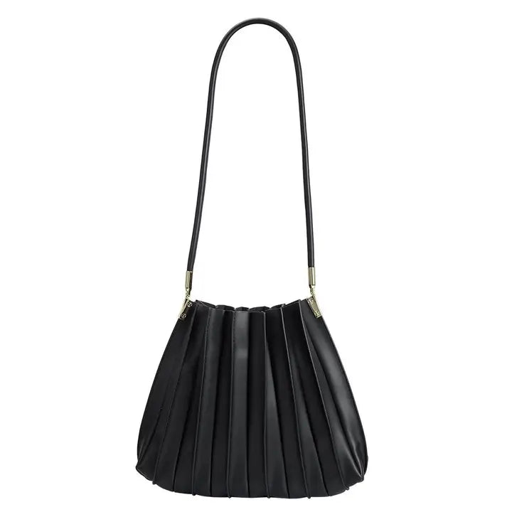Carrie II Pleated Shoulder Bag