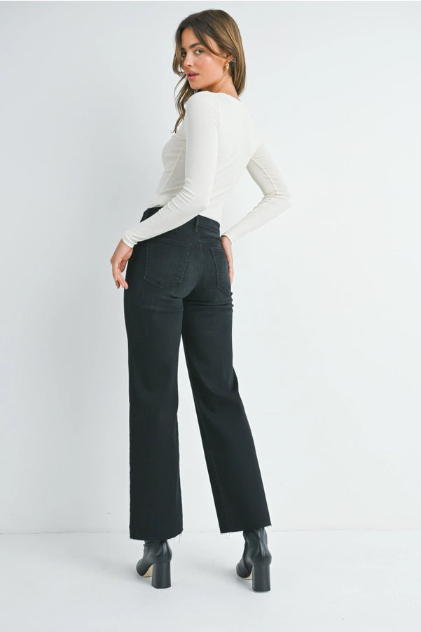 Slim Palazzo Denim