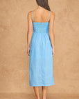 Trina Twisted Bow Midi Dress