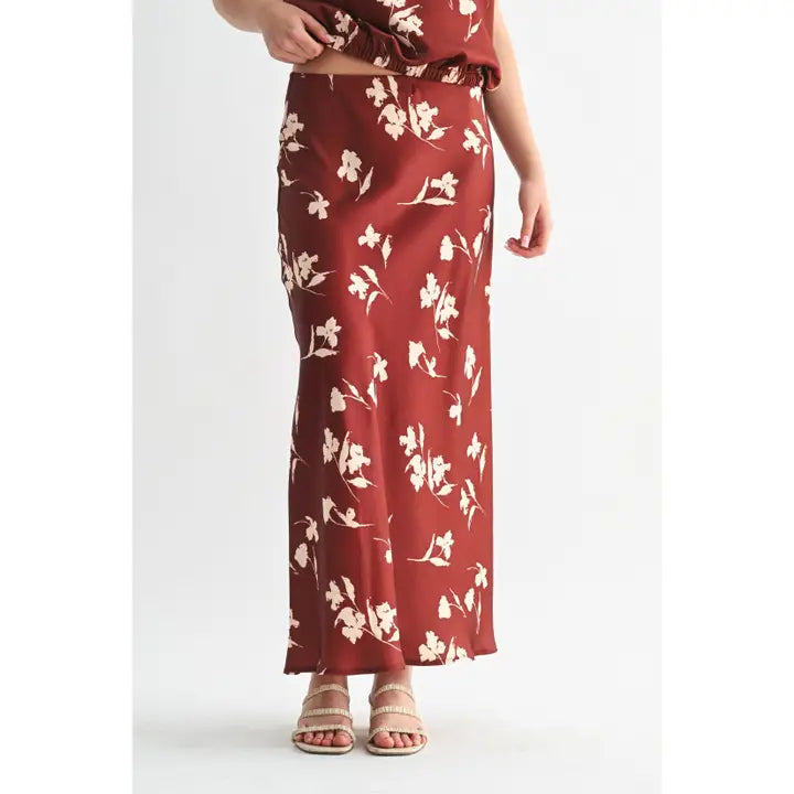 Abigail Floral Print Skirt